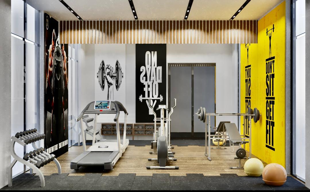Paradise Palms resident gym