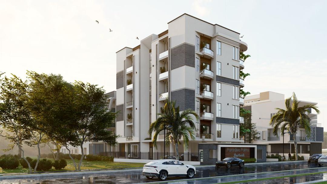 Paradise Palms street approach, Lekki Phase 1