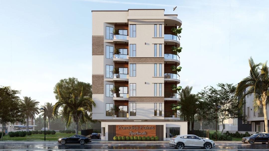 Paradise Palms — Front elevation